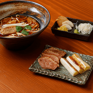 【極上・名物】千住葱と鴨の蕎麦