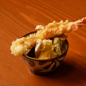 デカ海老天丼
