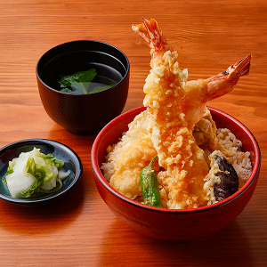 大海老天丼